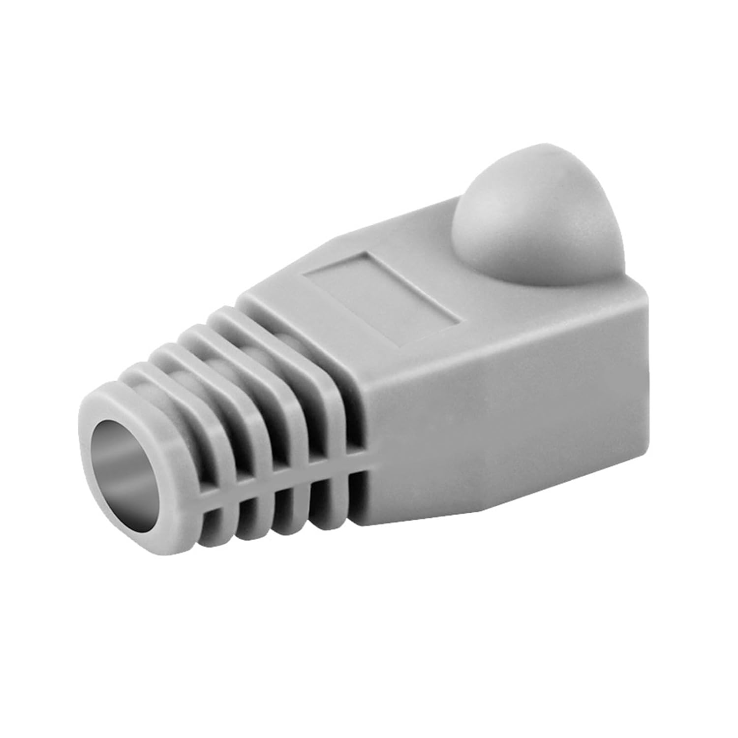 50 Network RJ45 Cable Sleeves Plastic Multicolor Protective Covers Strain Relief for Cat5e Cat6 Modular Plug Protection(Type-D)