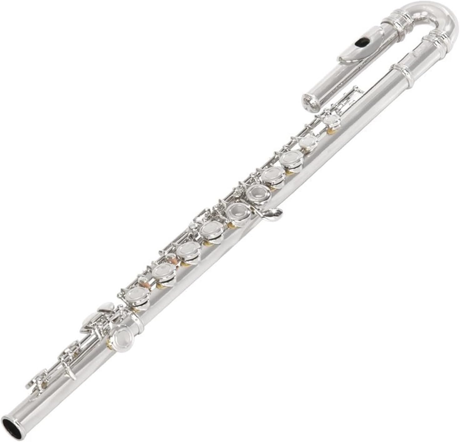 Buy Flute Musical Instrument Pearl Alto Flute Curved Headjoints Split 16 Keys Closed Hole C Tune
