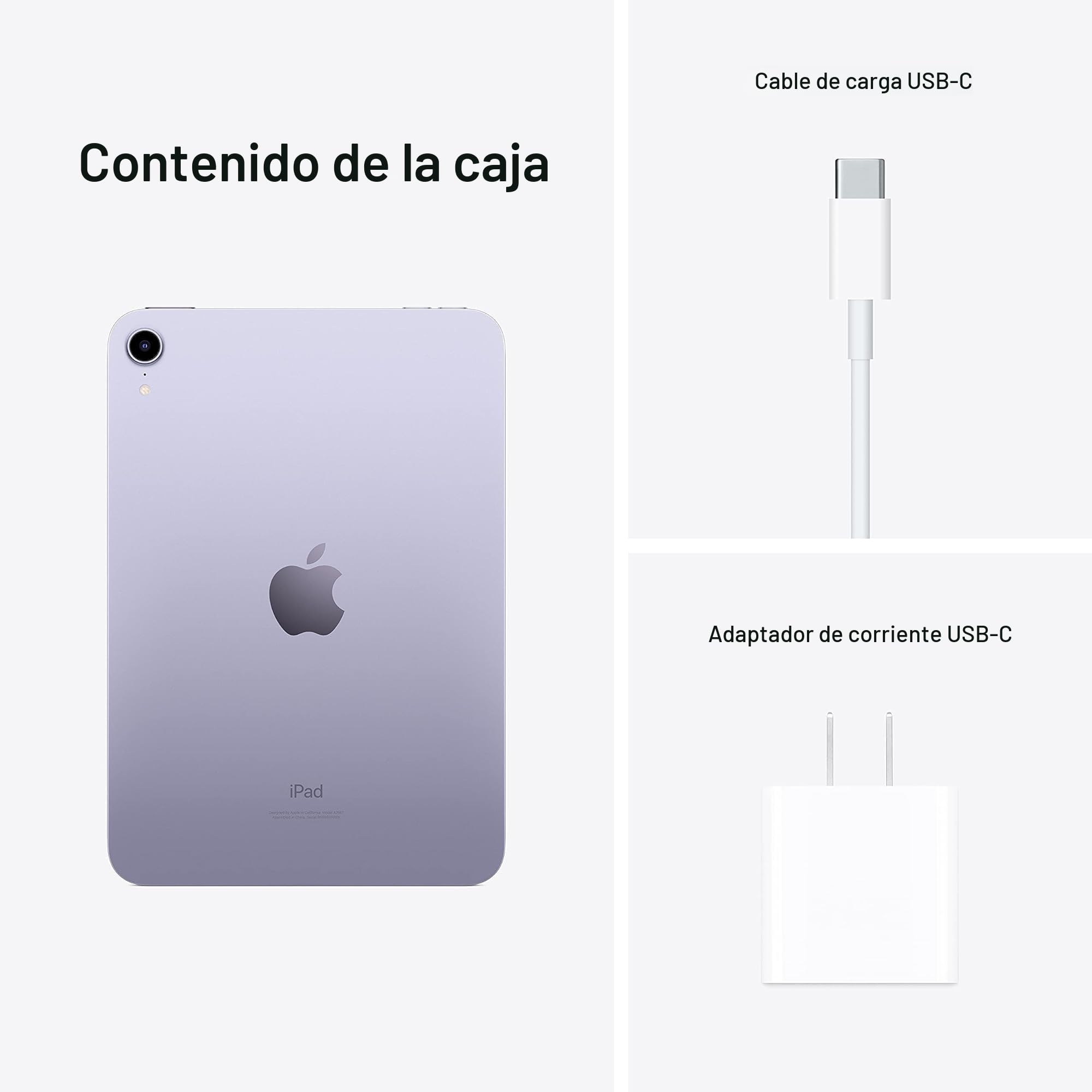 Amazon.com: Apple iPad Mini 6 2021 de 8.3 pulgadas, Wi-Fi, 64 GB