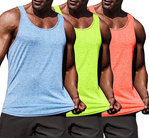 Débardeur de sport homme fitness lot de 3 COOFANDY de la salle de musculation au running