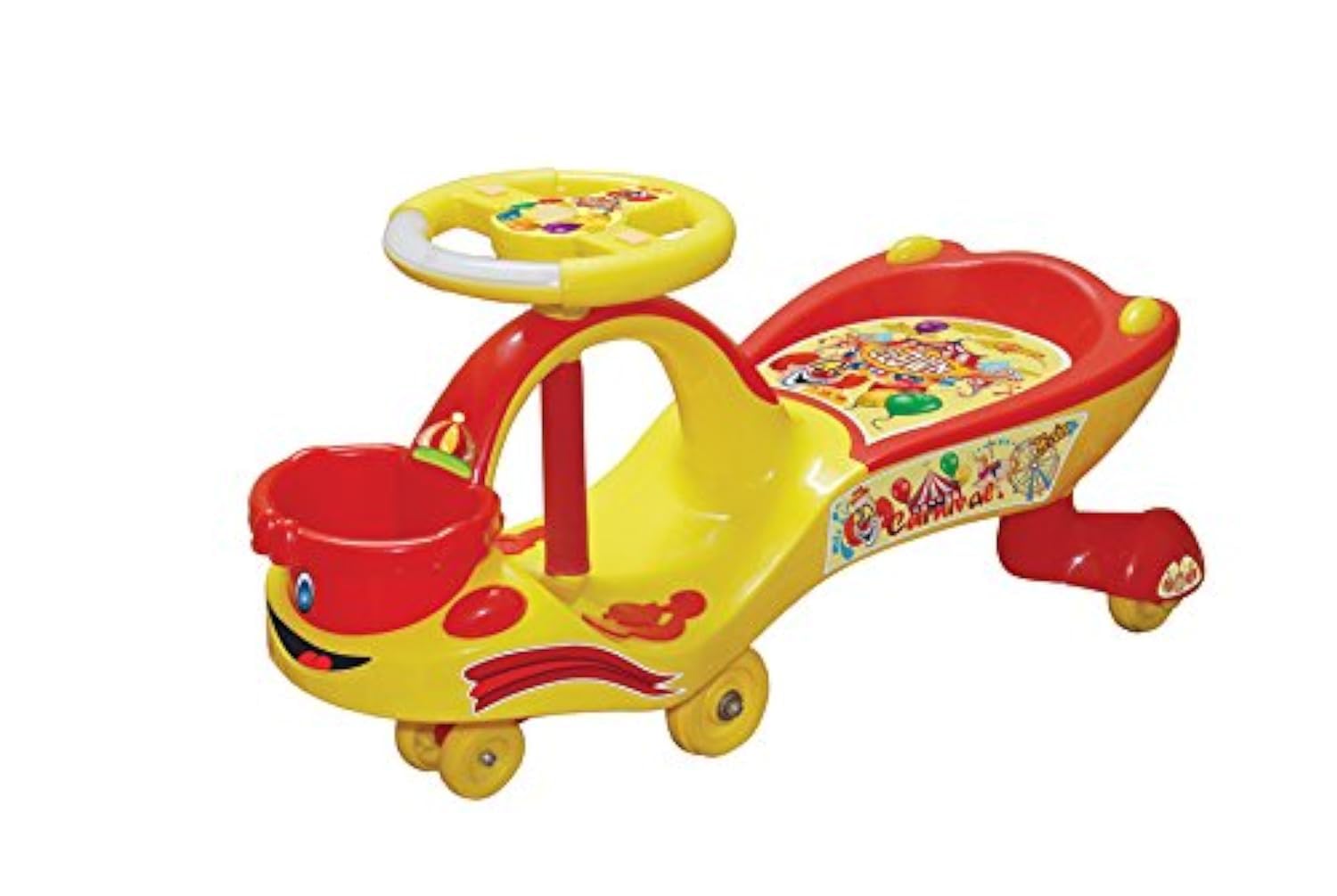 Eco Clown Magic Car-51213 | Swing Car|Ride on Toy Car for Kids|Twister Ride on|Magic Toy Car|Kids Ride On|Push Rider|Car Rider|Car Rider with Steering Music & Lights for Boys and Girls (B013SVTJYU) Amazon Price History, Amazon Price Tracker