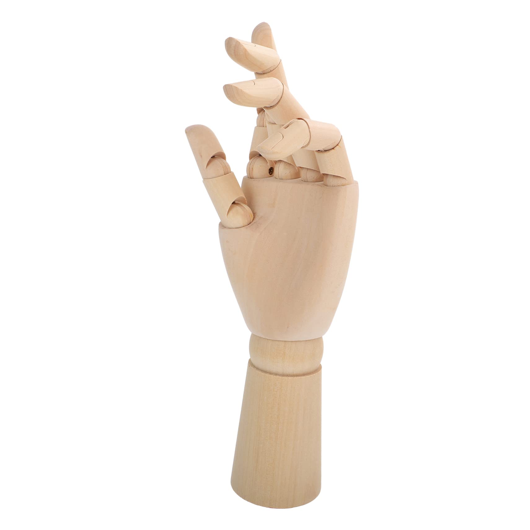 GLSTOY Flexible Joint Wooden Hand Model Kit Perfect for Manicure Practice and Sketching