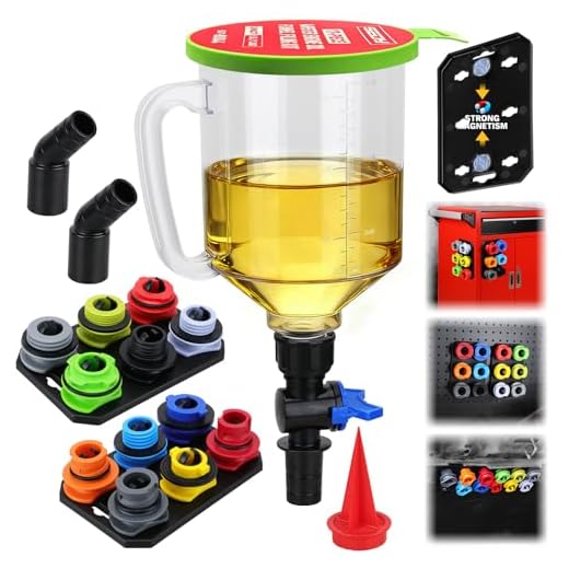 18-Piece Engine Oil Funnel Set