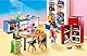 PLAYMOBIL Dollhouse 70206 Familienküche, Küchenzeile mit Backofen, Spülmaschine, Kühlschrank und Essbereich sowie cleveren Utensilien zum Kochen, Ab 4 Jahren