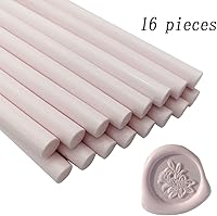 Vista 2 de 16 barras de sello de cera rosa Sakura para pistola de pegamento de 0.44 pulgadas, no tóxicas, flexibles, duraderas, manualidades, arte, reparación