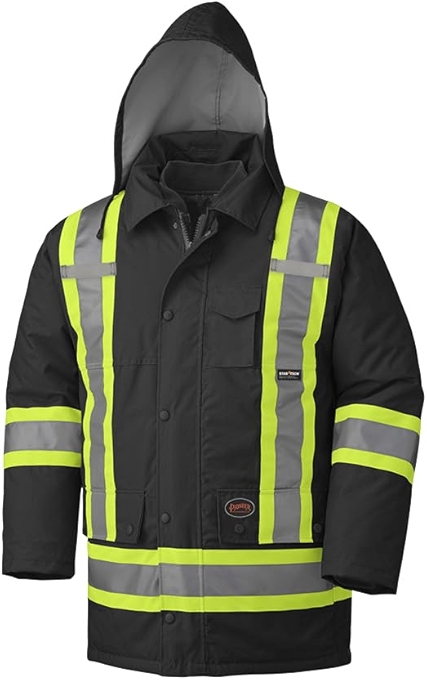 Pioneer High Visibility Waterproof Winter Parka Jacket