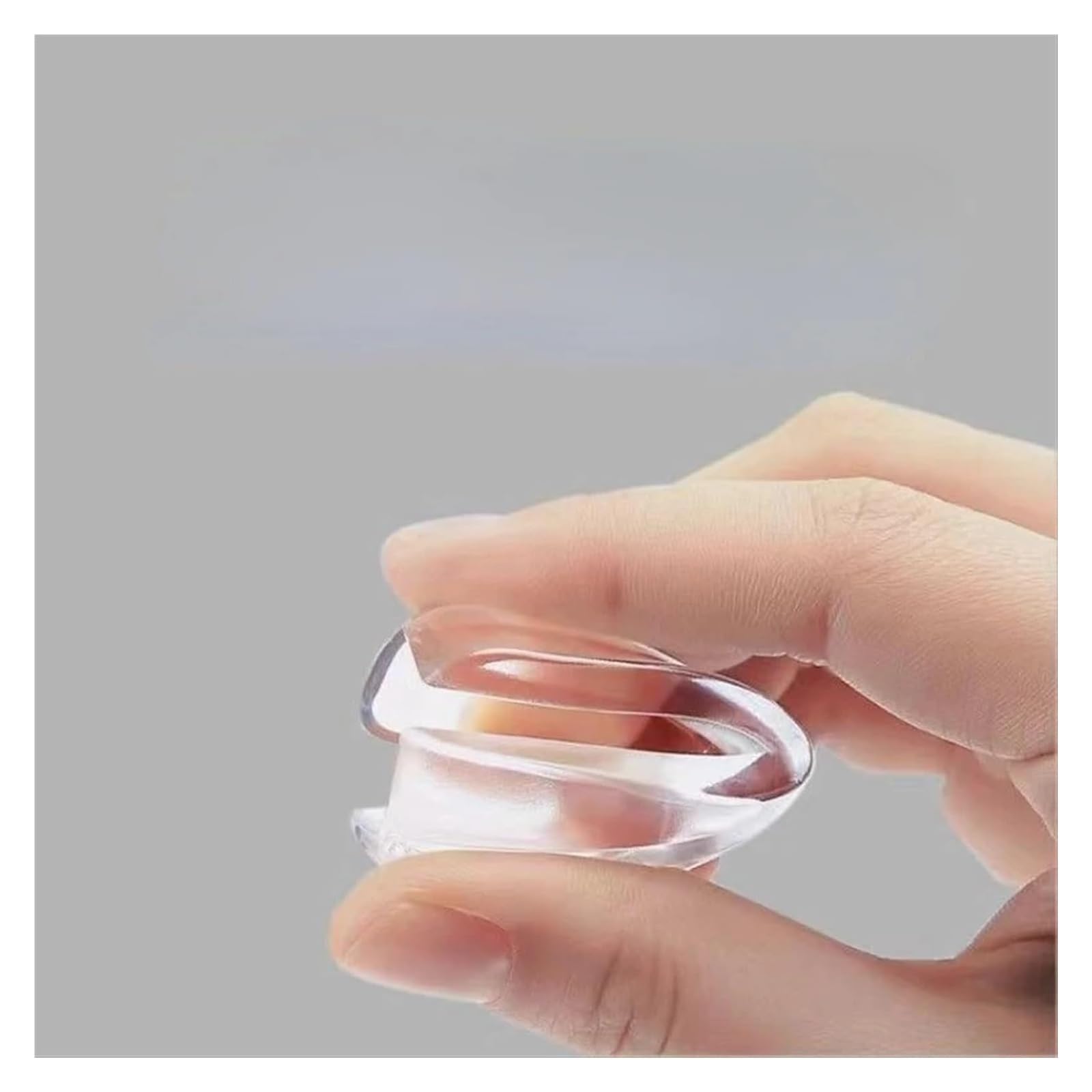 Protezioni angolari, protezione bordi 16 pezzi Protezioni angolari in gomma morbida e resistente: mantieni la tua casa al sicuro dagli angoli del tavolo(L Shaped 32pcs)