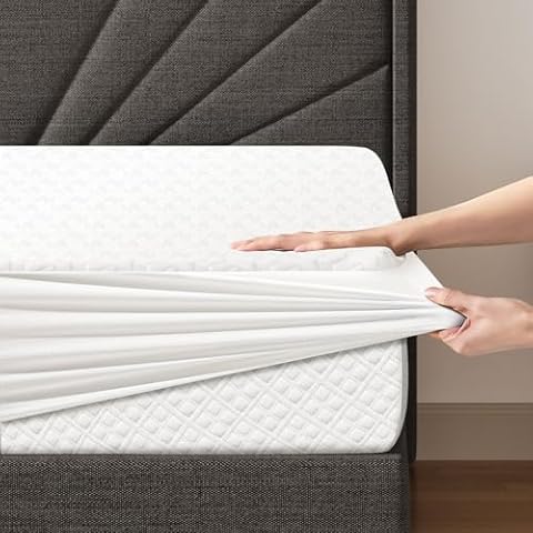 Rolanstar Twin Gel Memory Foam Mattress Cover