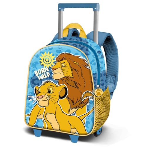 Disney Roi Lion Wild-Sac à dos 3D à Roulettes Petit,...