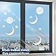 Suncatcher Sticker Sonnenfänger Fenster Anti - Kollisions Fensteraufkleber, 51 Stück Vogelschlagschutz für Fenster, Regenbogen Prisma Sticker, Elektrostatische Selbstklebend, Dekorative Fensterbilder