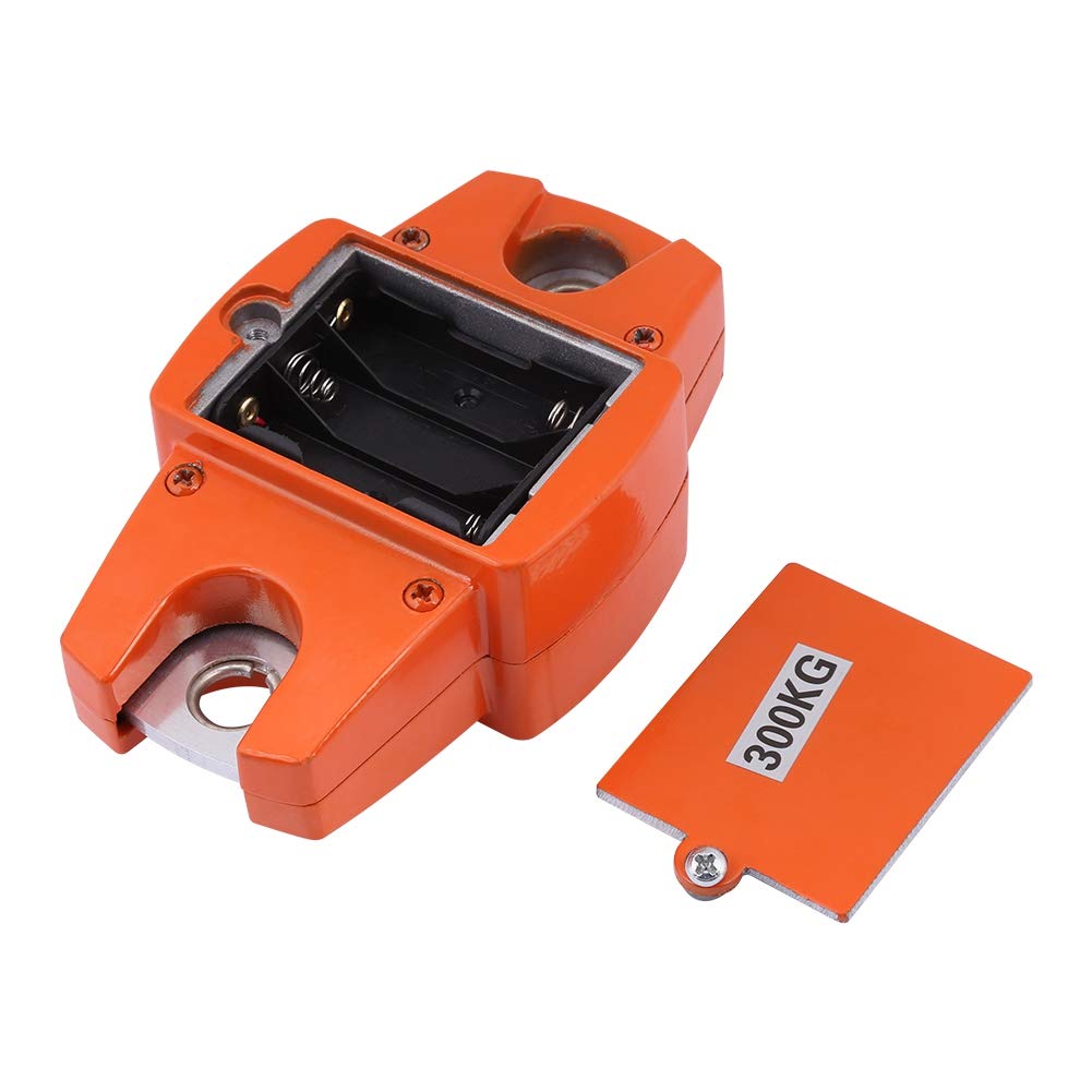Bilancia Digitale A Gancio 300 Kg - Per Caccia, Pesca, Agricoltura, Bagagli, Con Funzione Hold/tare, Display LCD