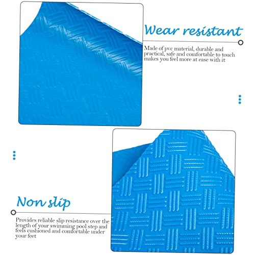 1roll tapete antideslizante para escalera de piscina PVC miniatura 4