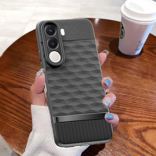 Image of Outlouders Back Cover for Realme C100x | Full Camera Protection | TPU Soft Flexible Shockproof Bumper Case (Black)