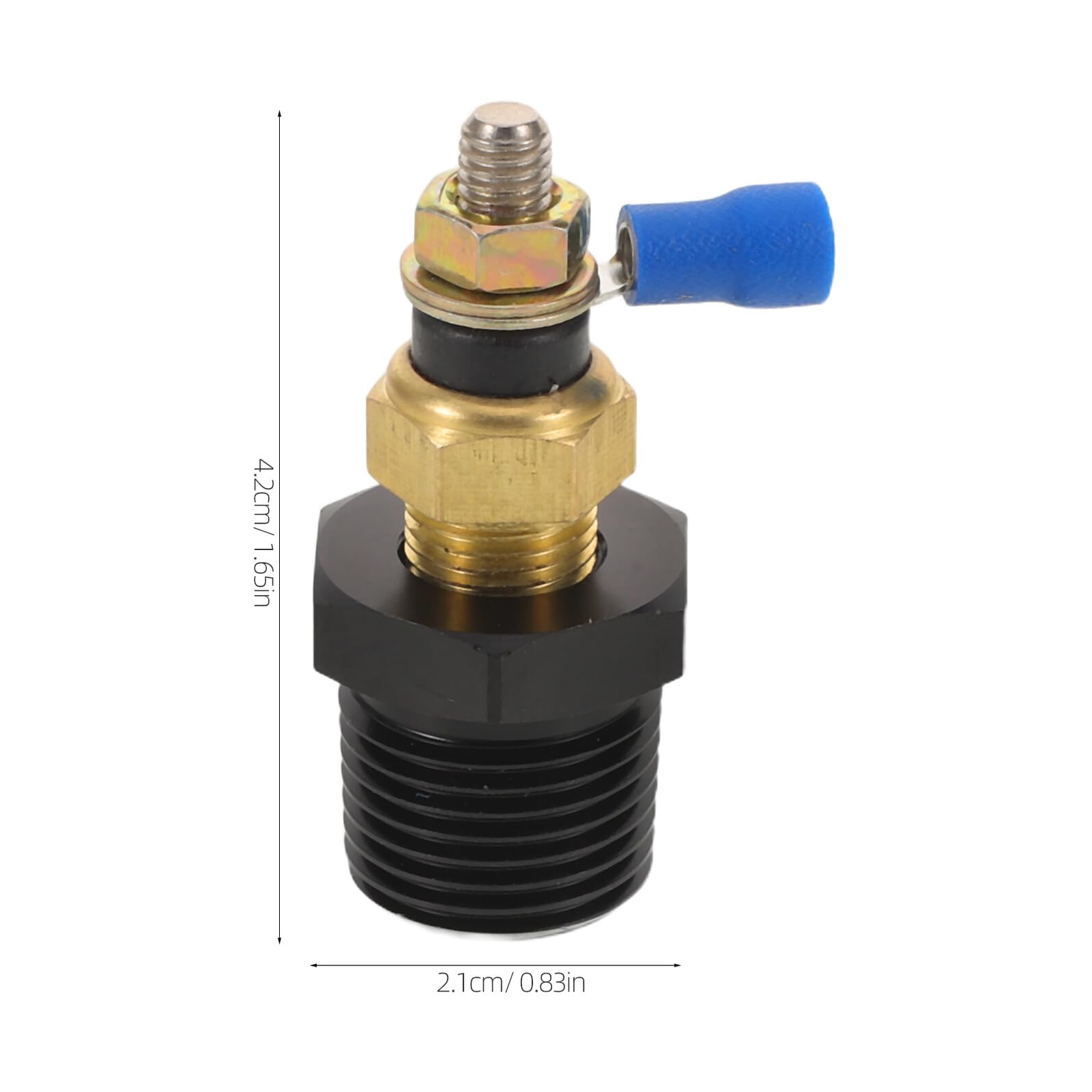 NOLITOY Sensor de Temperatura del Refrigerante del Coche con Tornillo Repuesto para Motor Compatible con Civic Resistente al Calor y Duradero Compatible con Sistema de Control del Motor
