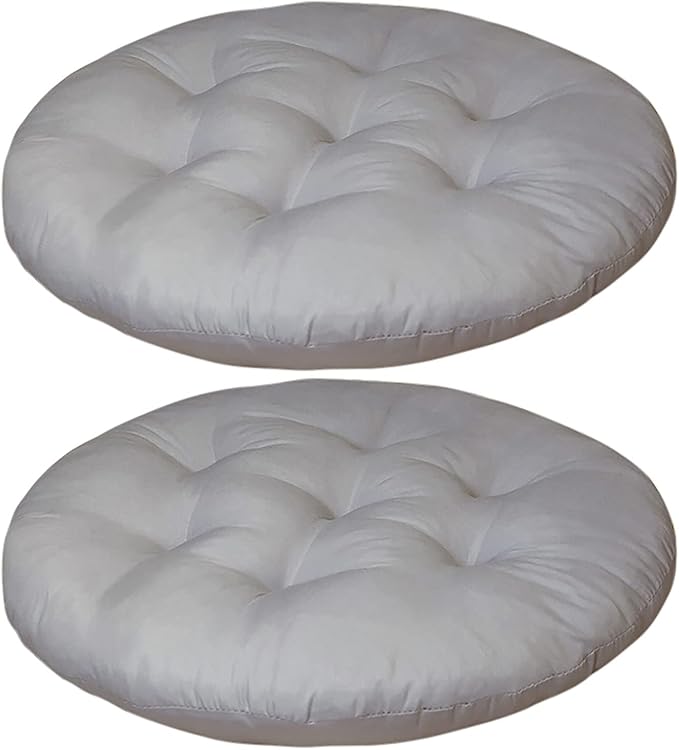 entireface 2PC Dinning Round Seat Cushion Round Chair Cushion for