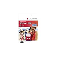 AgfaPhoto SD Carte 2GB 133x Premium)