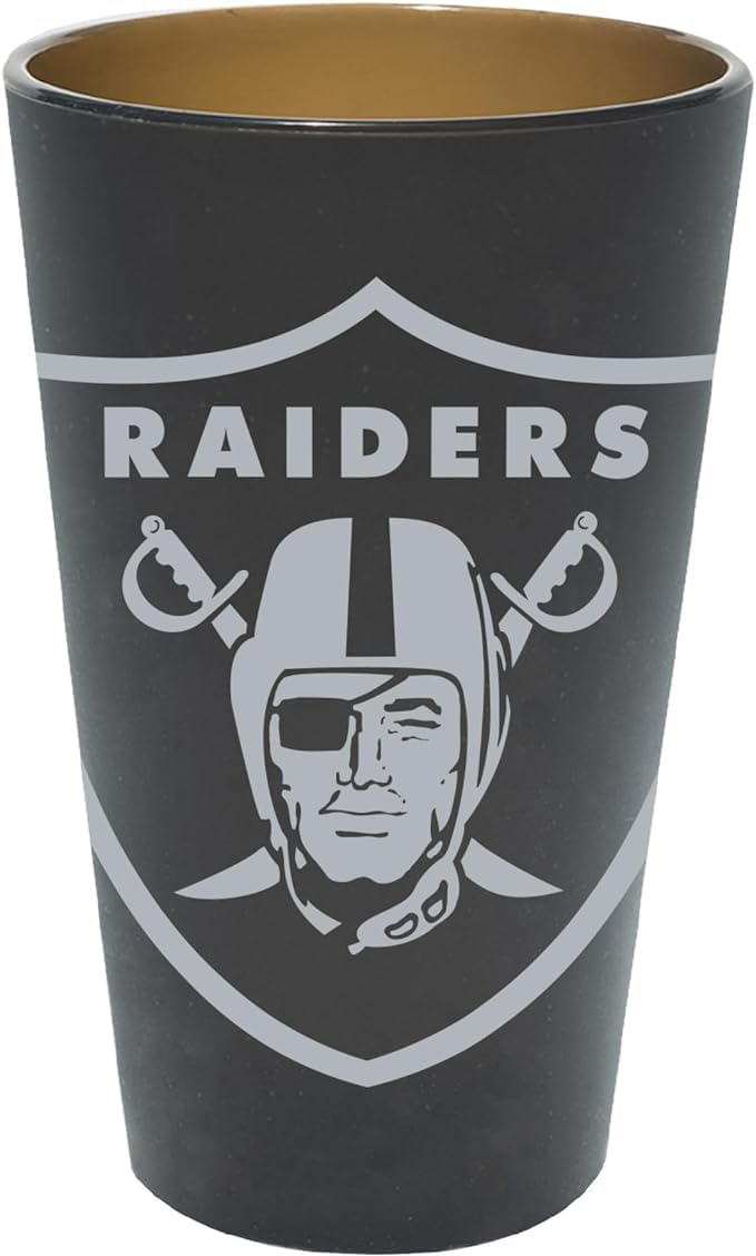 Wincraft NFL Silikon Trinkbecher 470 ml Color Las Vegas Raiders