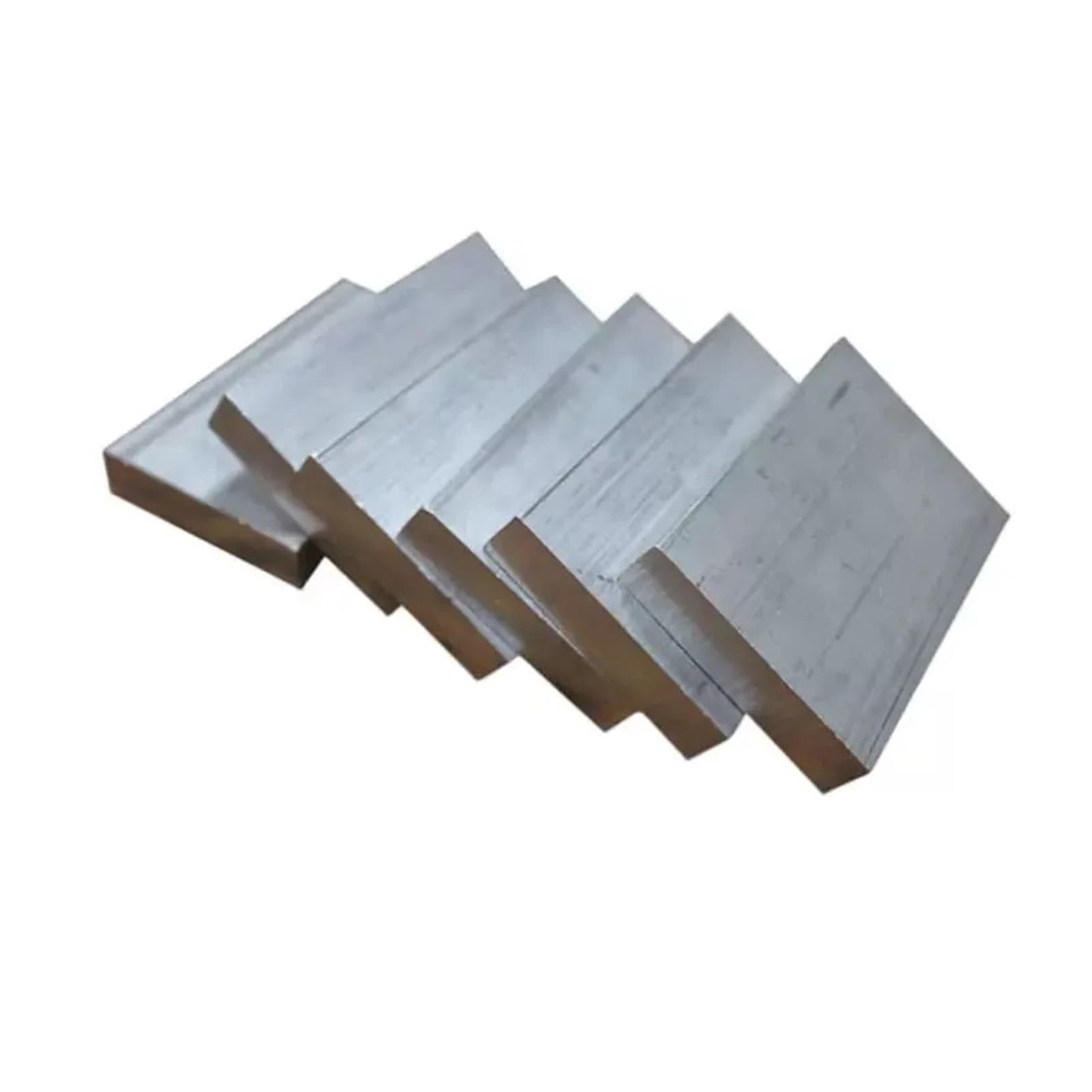 Drążek aluminiowy 6061 aluminiowa blacha aluminiowa Home "zrób to sam", szerokość 10-100 mm, metalowa płyta CNC (10 x 50 x 500 mm, 1 szt.)