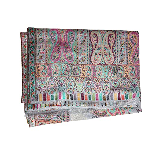 Floral Prints Scarves for Women Modal Wraps Long Accessories for Summer/Spring Paisley Motifs