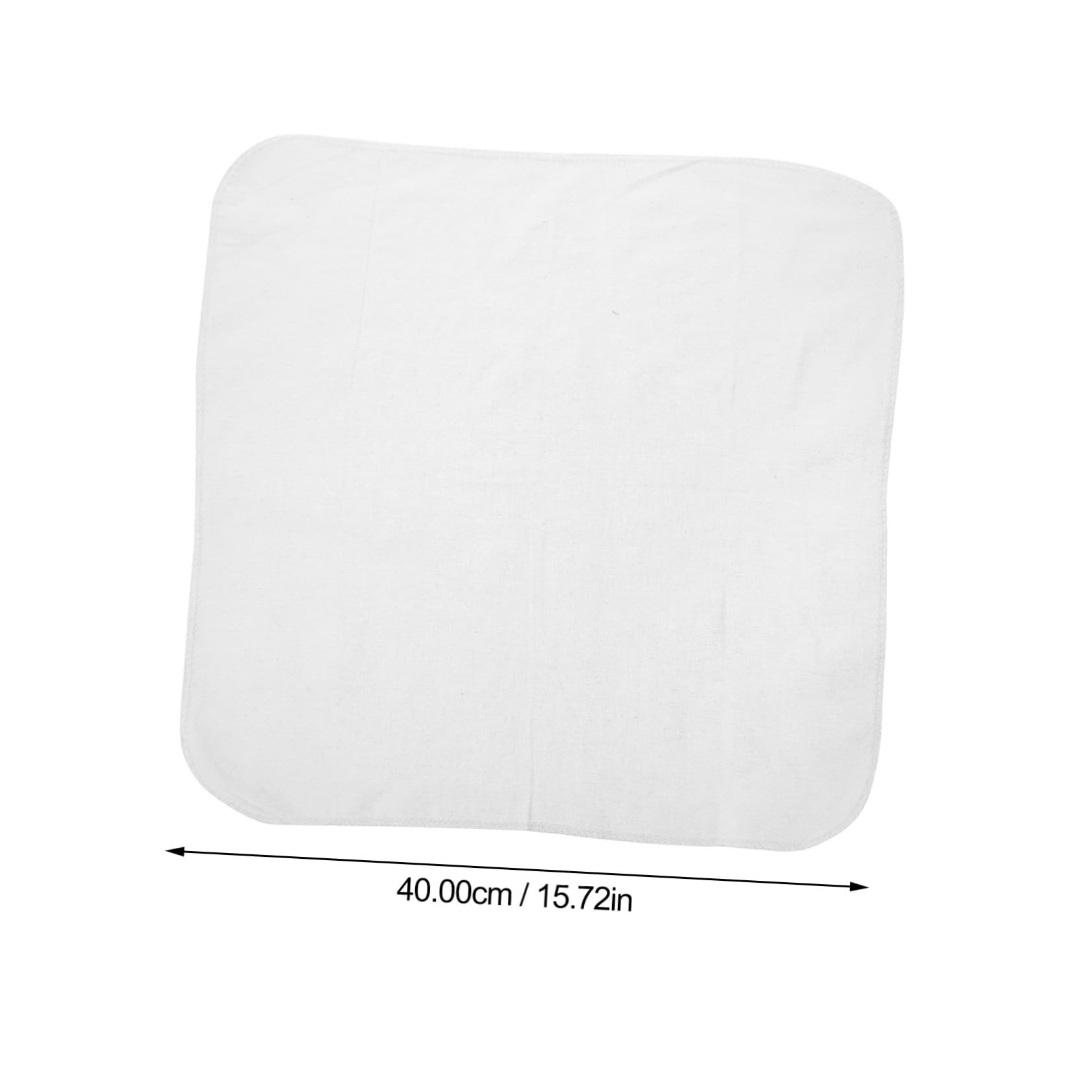 BESPORTBLE 6-pack Unbleached Cotton Muslin Cloths Filtering Cheese Cloth Reusable for Cooking Tea Wine Juice