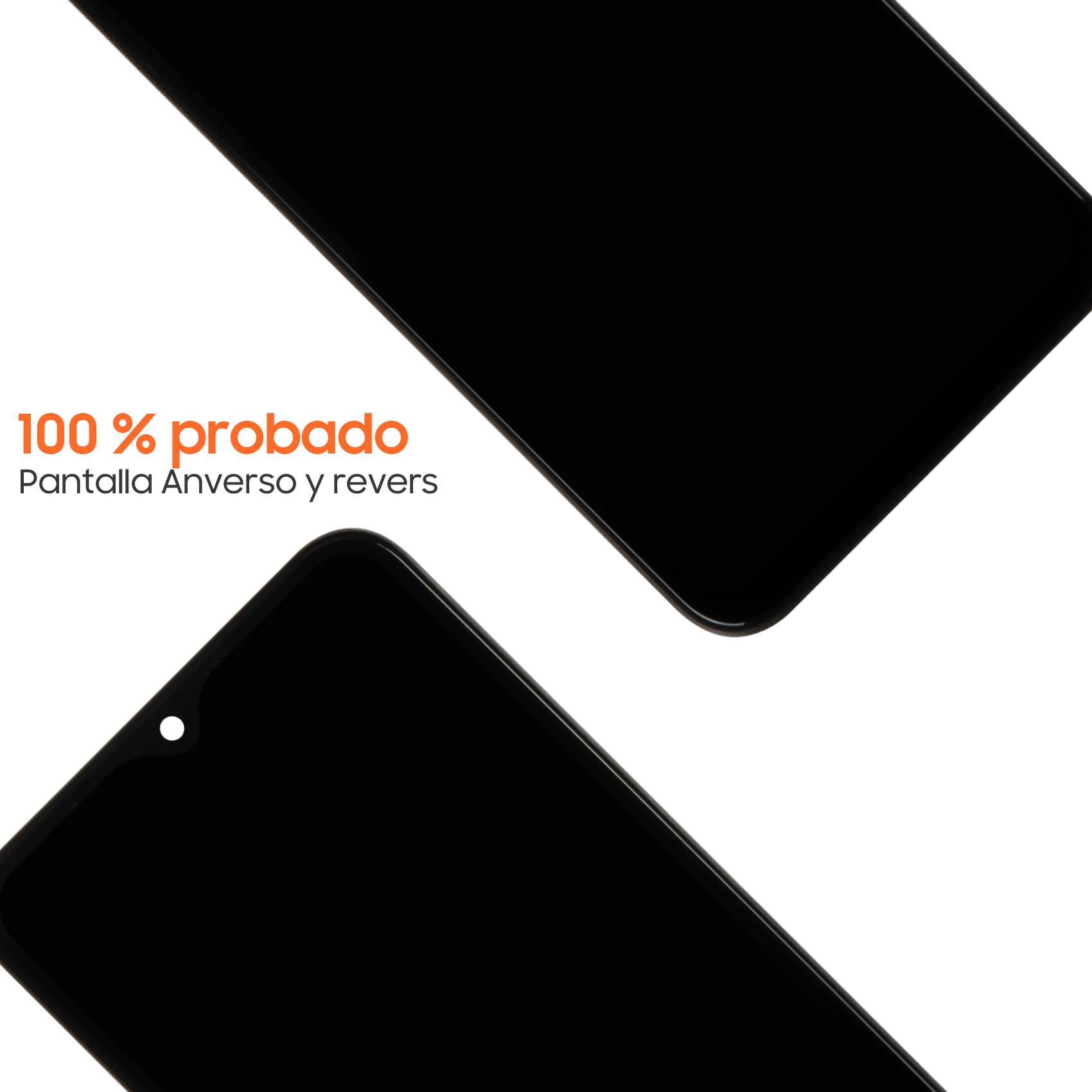 Pantalla LCD para Samsung A25 5G Pantalla LCD para Samsung Galaxy A25 5G SM-A256E A256B A256U Incell Digitalizer Pantalla Táctil Asamblea con Herramientas (Negro con Marco, Sin Huellas)