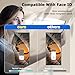 Geviaho 2+2 Pack For Galaxy Note 10 Plus Screen Protector with Camera Lens Protector, 3D Full Coverage, 9H Tempered Glass, Scratch Resistant, Touch Sensitive,Bubble-Free, Easy Installation (6.8 Inch)