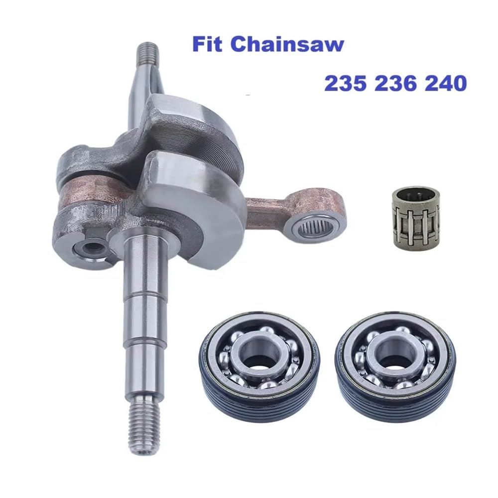 Kit de retenes de Aceite y rodamientos de Bolas del cigüeñal for motosierras y Herramientas de jardín 235E, 236E y 240E. Pieza de Repuesto OEM 580302601(Crankshaft Kit)