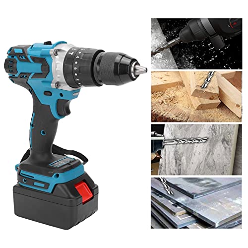 Elektronischer Schraubenzieher, Akku-bohrschrauber-set, 1500 U/min Elektrische Bohrmaschine Bohrmaschine Set… – Bild 6