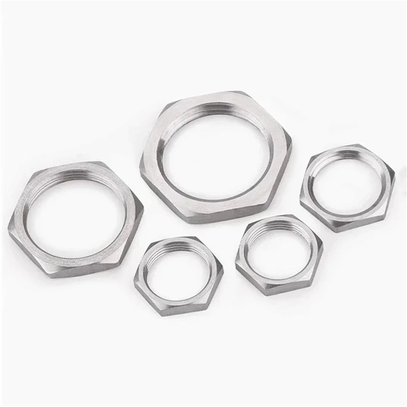 Écrou de blocage hexagonal M19 en acier inoxydable 304 pour raccord de tuyau