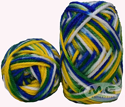Image of Ganga Knitting Yarn Thick Chunky Wool, Parrot 500 gm Best Used with Knitting Needles, Crochet Needles Wool Yarn for Knitting. by Ganga
