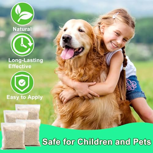 Image of Extra-Strength Squirrel Repellent, Chipmunk Repellent Outdoor, Mint Squirrel Repellents for Attic, Natural Squirrel Deterrent, Keep Rodents Out of Car Engines Garden,10P
