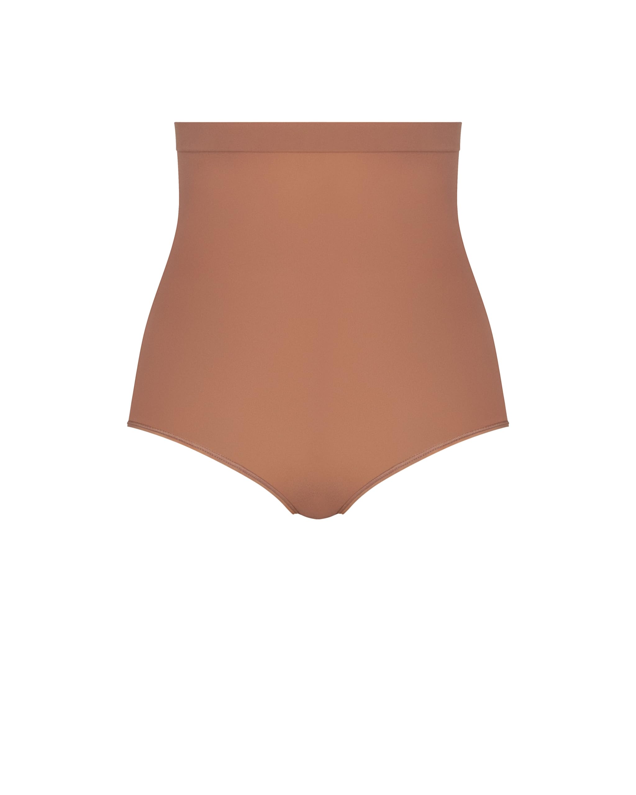 SPANX Seamless Power Sculpting High-Waisted Brief - Lightweight, All-Day Comfort - Core Control Shapewear - High-Waisted Underwear - Seamless Comfort - Cafe Au Lait - Medium