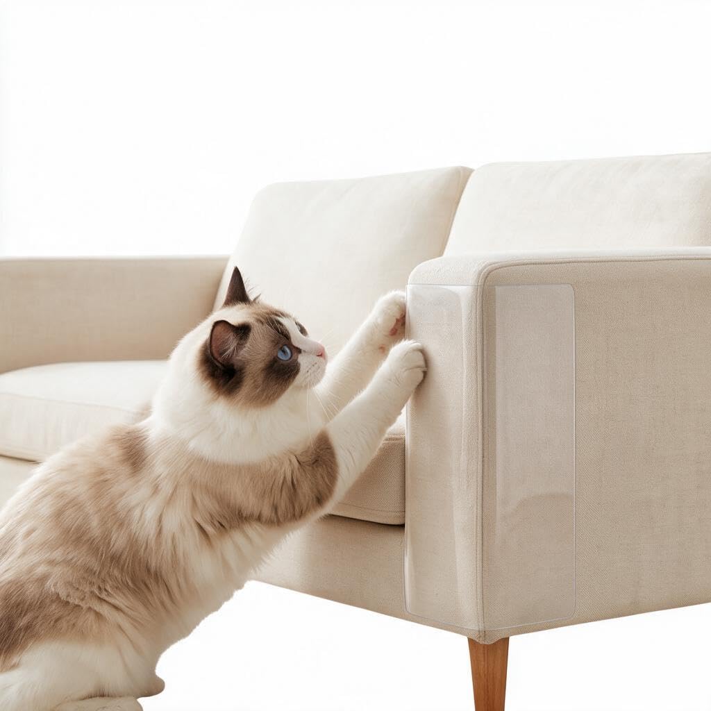 Cat Scratch, Anti Scratch Furniture Protector, 300x30cm Transparent PVC