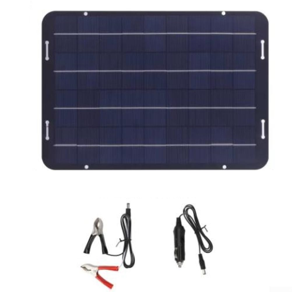60 W 18 V Solarpanel mit Dual-USB für QC3.0 Schnelllade-Controller und DC5521-Buchsenausgang für Fahrzeuge (A)