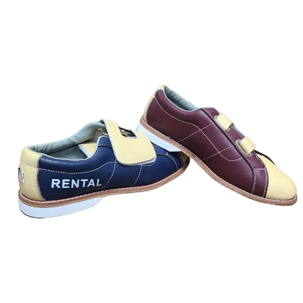 Bowlerstore Classic Rental Plus Hook and Loop Dual Bowling Shoes Mens 11.5