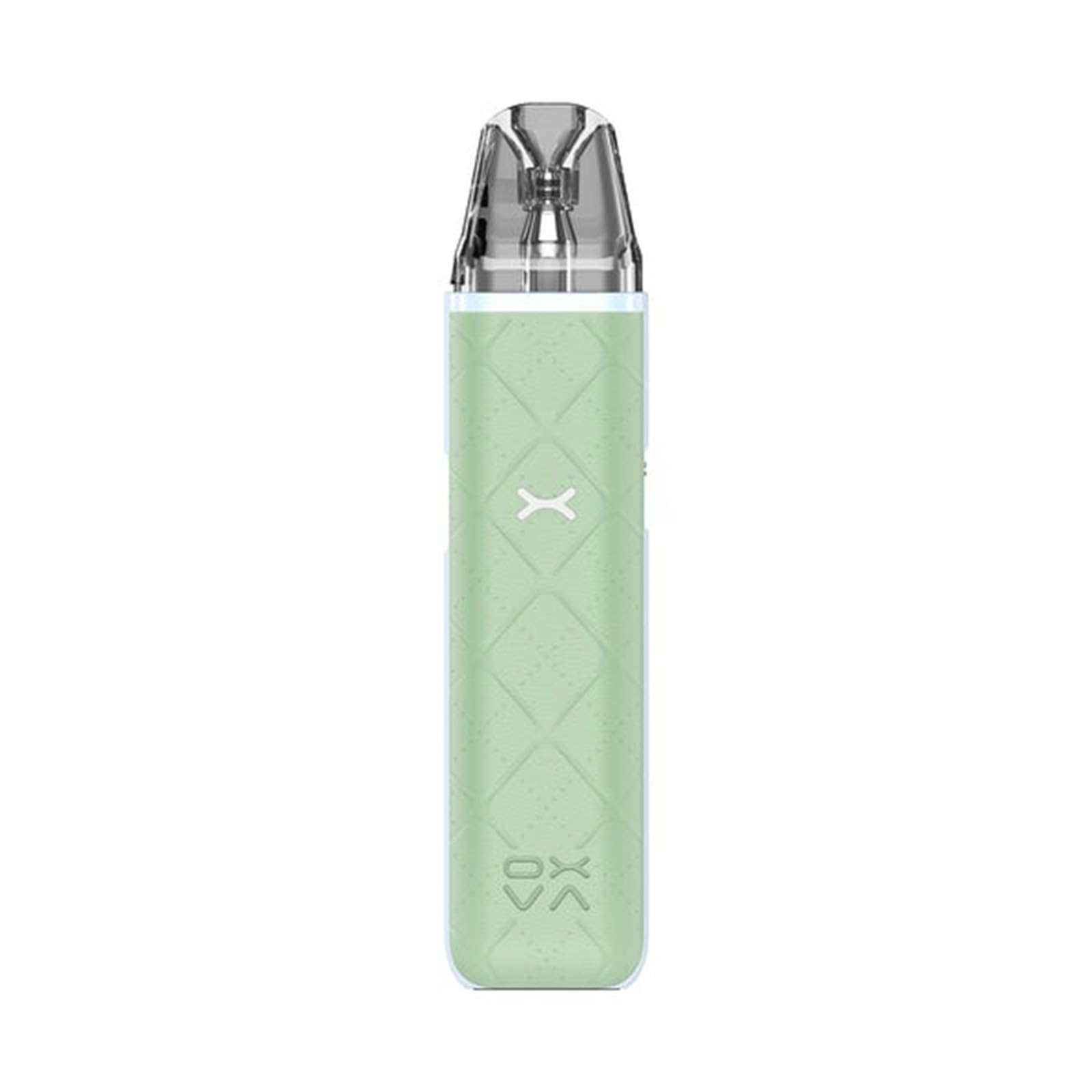 Xlim Go Pod Kit for Oxva, 1000mAh Battery, Top Fill System, Leather Exterior Design, Compatible with Xlim Series Pods, 2ml Cartridge Capacity, No Nicotine (Light Green)