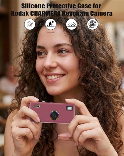 Funda de silicona para cámara Kodak CHARMERA miniatura 2