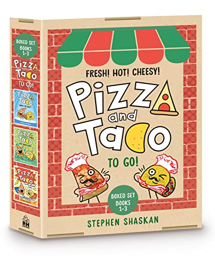Pizza and Taco To Go! 3-Book Boxed Set: Pizza and Taco: Who's the Best?; Pizza and Taco: Best Paryt Ever!; Pizza and Taco Super-Awesome Comic!