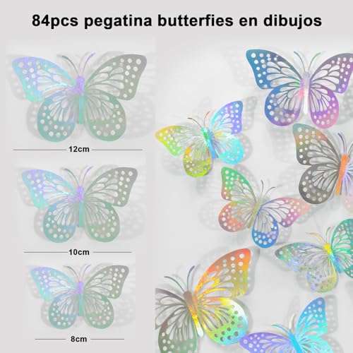 La Mejor Selección de Mariposas decorativas los 7 más buscados. 29 Imagen adicional