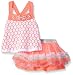 Little Lass Girls' 2 Piece Scooter Set Lace T-Strap