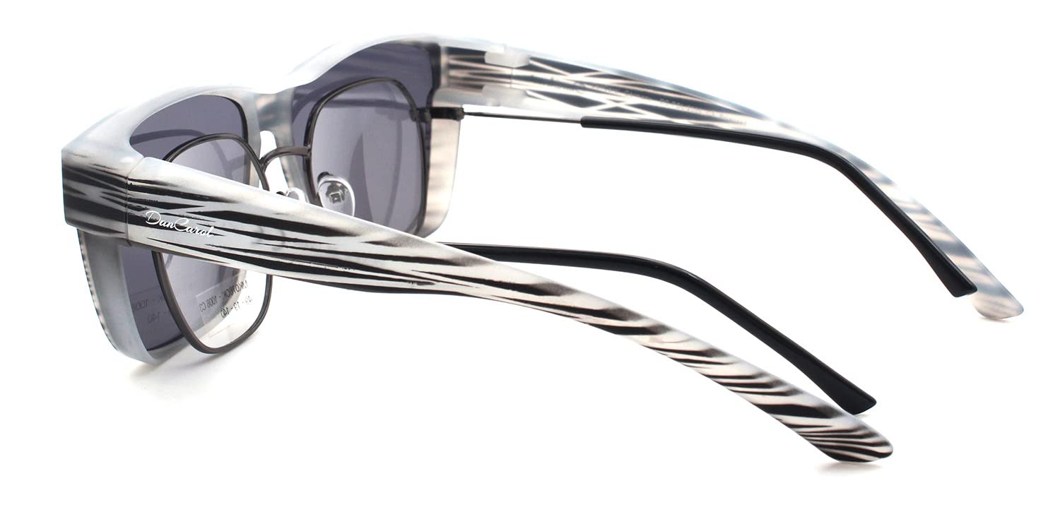 DanCarol DC-POL-2055-C3-Die Überbrille, ideal für Brillenträger Für Große FASSUNG- Polarizierte Gläser