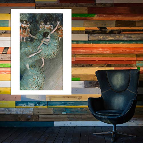 Danseuses en bleu Edgar Degas impression d'art grand format semi-brillant d'exception - 6