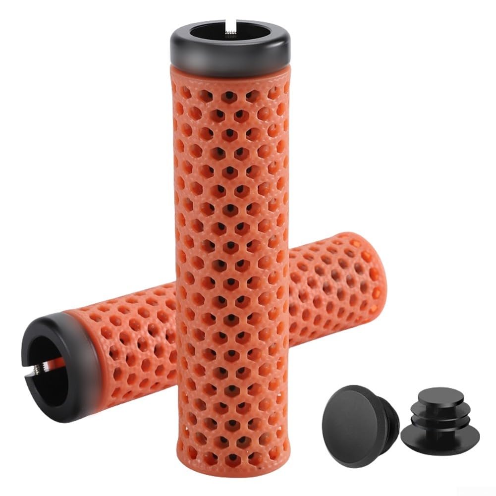 Puños MTB Bloqueo 13cm Antideslizantes Negro
