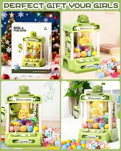 Image of STACTCUTE 32PCS Dinosaur Claw Machine for Kids (Small)