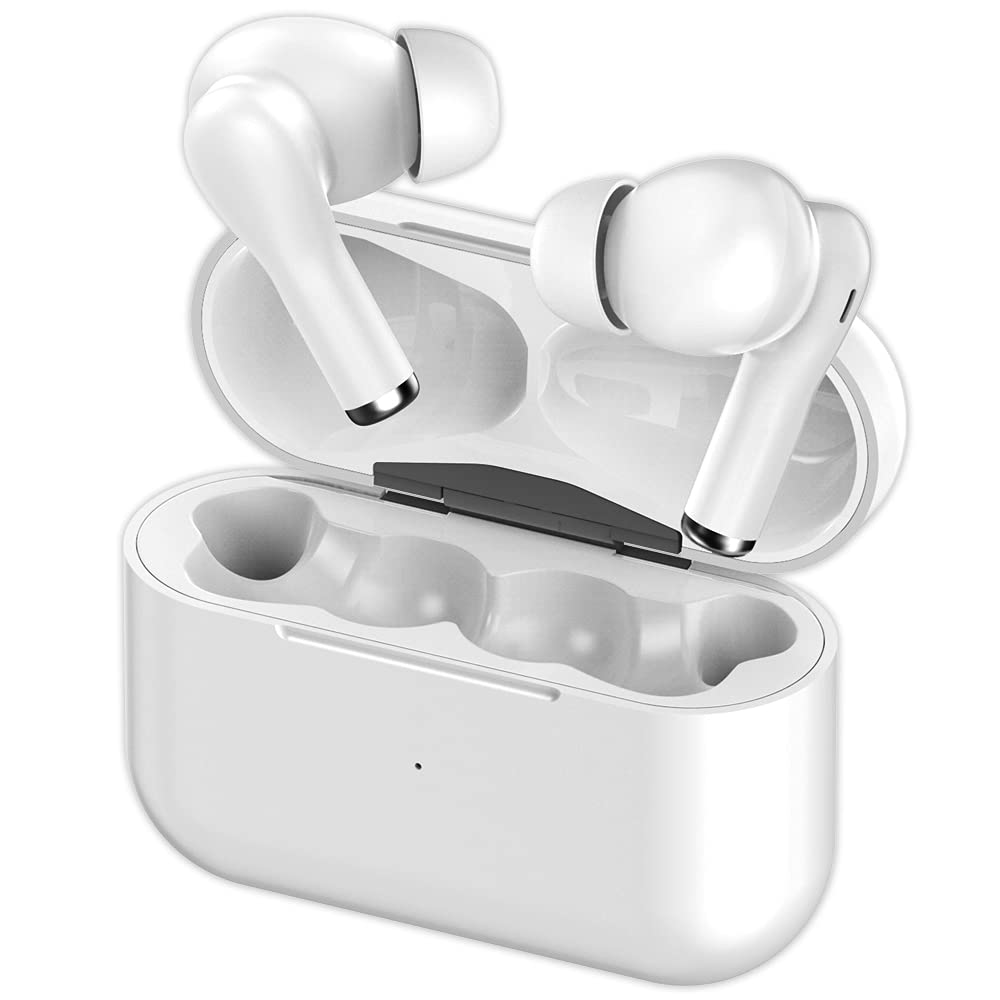 True Wireless Earbuds Bluetooth Earbuds in-Ear Headphones T11 Ear Buds Built-in Microphone Earphones with Charging Case fo...