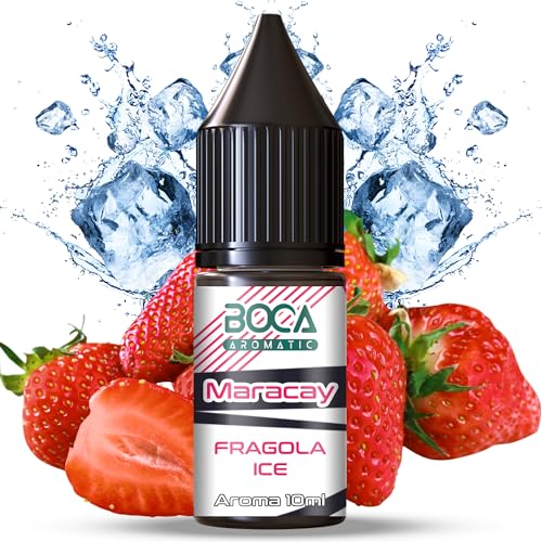 BOCA | Maracay 10ml - Fragole Ghiacciate | Prodotto 100% Made in Italy | Altissima Qualità Italiana