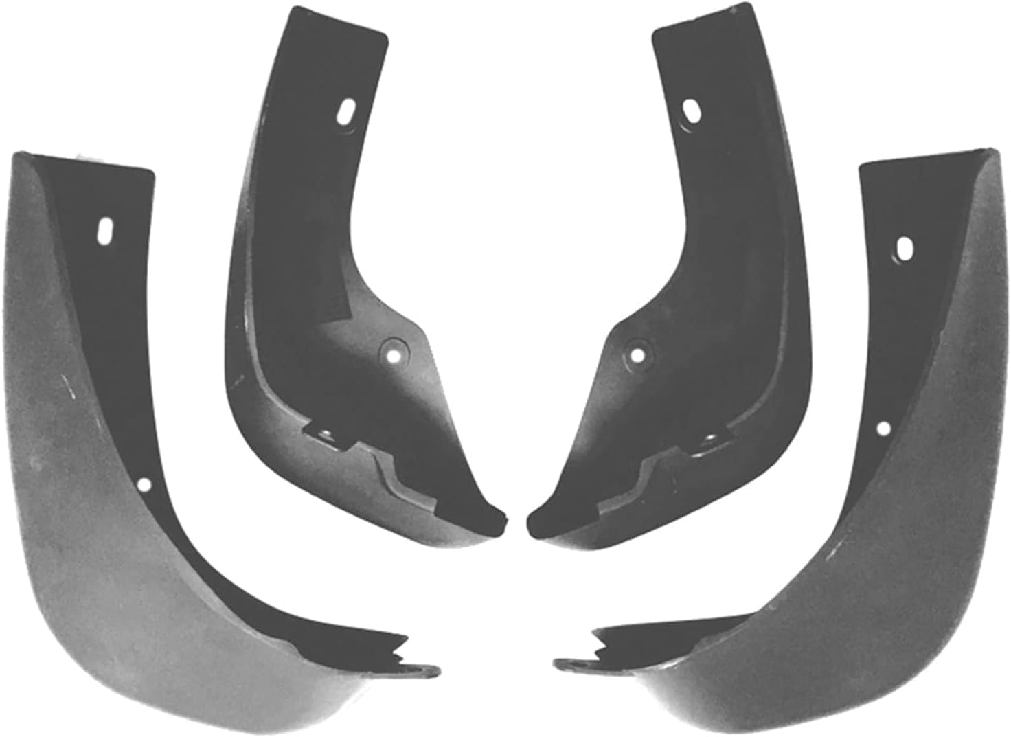 WeiYH No Drill Mud Flaps for Car Front Rear Wheel for Nissan Juke F15 Infiniti ESQ 2011-2017