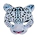 Abaodam Halloween Leopard Half Face Masquerade Masks Animal for Halloween Carnival Party Dress Up Costume Props