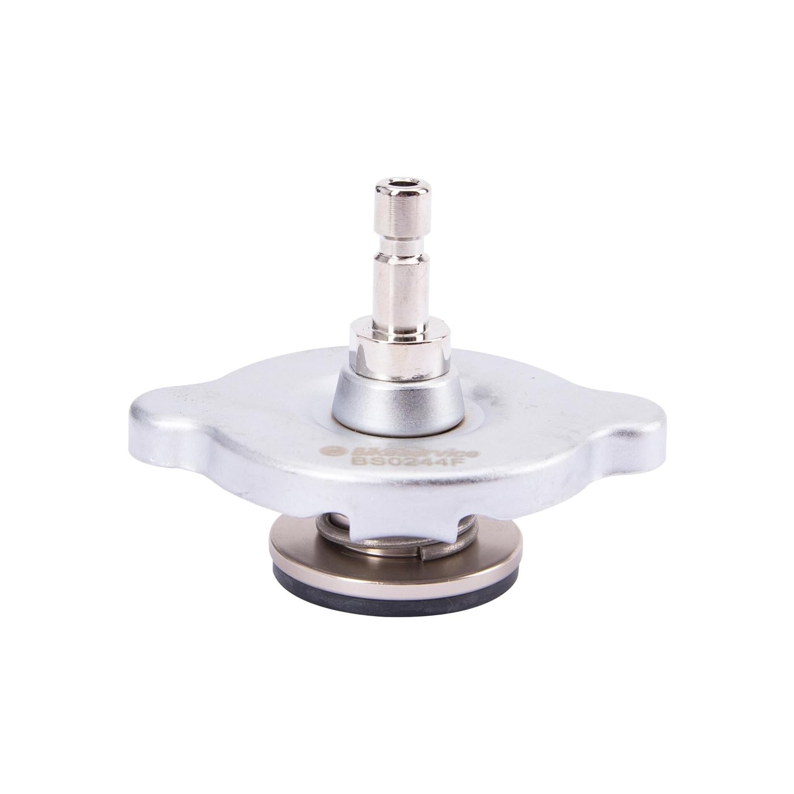 Bikeservice Adaptateur de couvercle de radiateur, raccord droit, pour test du couvercle du radiateur