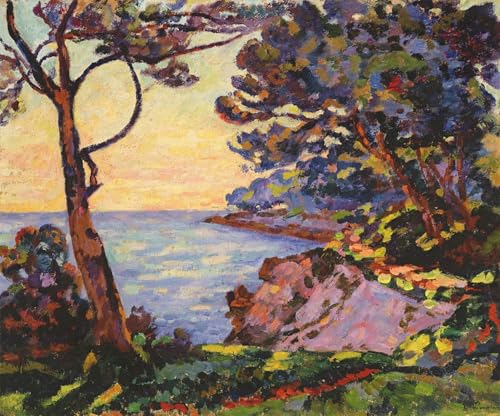 Tableau toile L'esterel Guillaumin, poster d'art parfait pour un cadeau de pendaison de crémaillère
